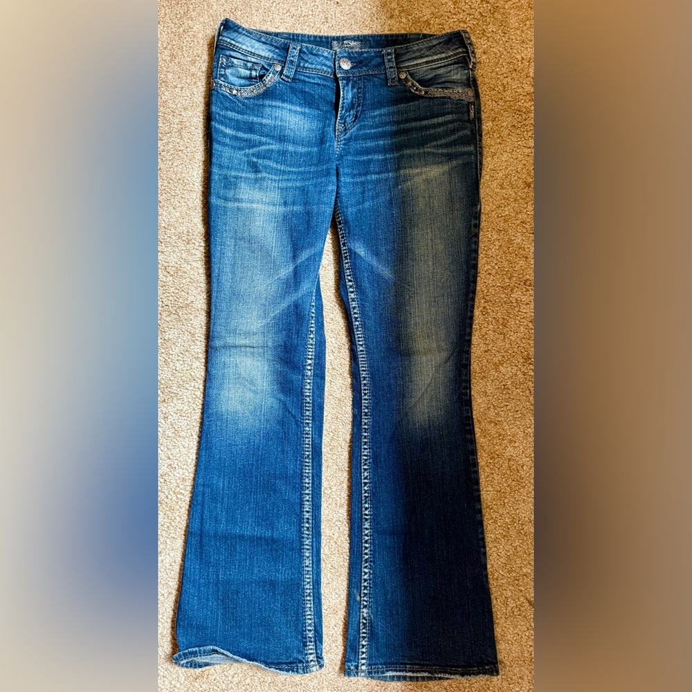 Silver Women's‎ Blue Jeans Suki size 30x33